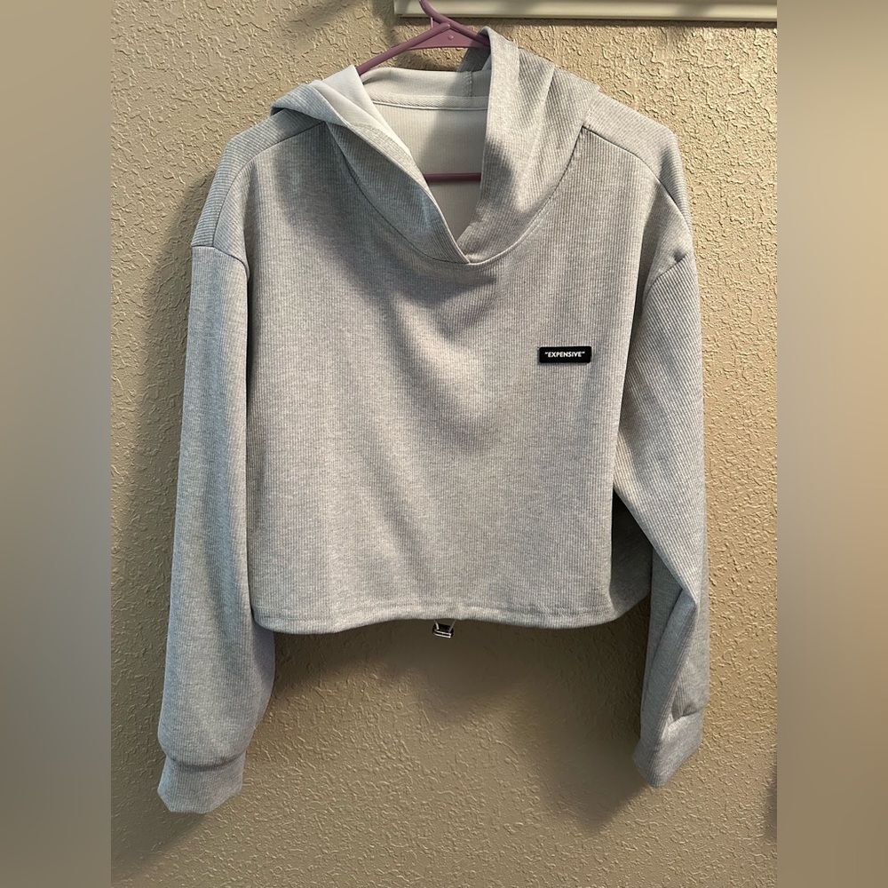 Trendy Gray Hoodie by TYNOR